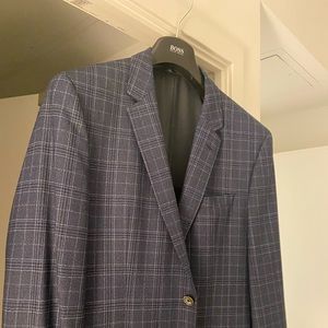 Blue Hugo Boss Sports Jacket - Size 44